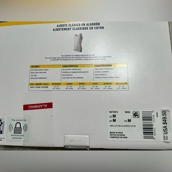 Polo by Ralph Lauren Classic Fit Cotton Tank - White - Picture 3 of 5